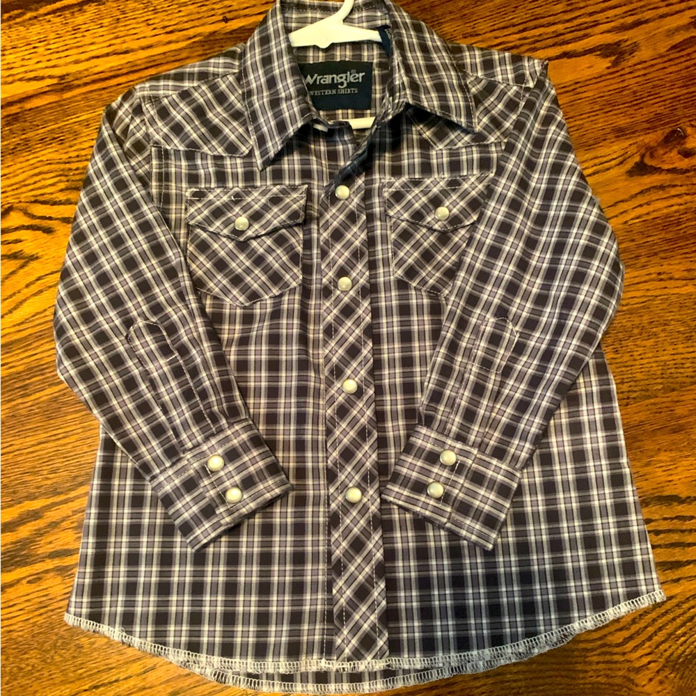 Wrangler XXS 0-2 western show shirt lead line